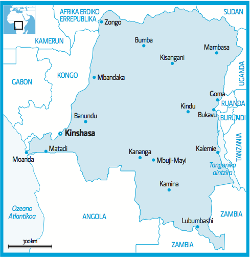 KONGOKO ERREPUBLIKA DEMOKRATIKOA KONGOKO ERREPUBLIKA DEMOKRATIKOA
